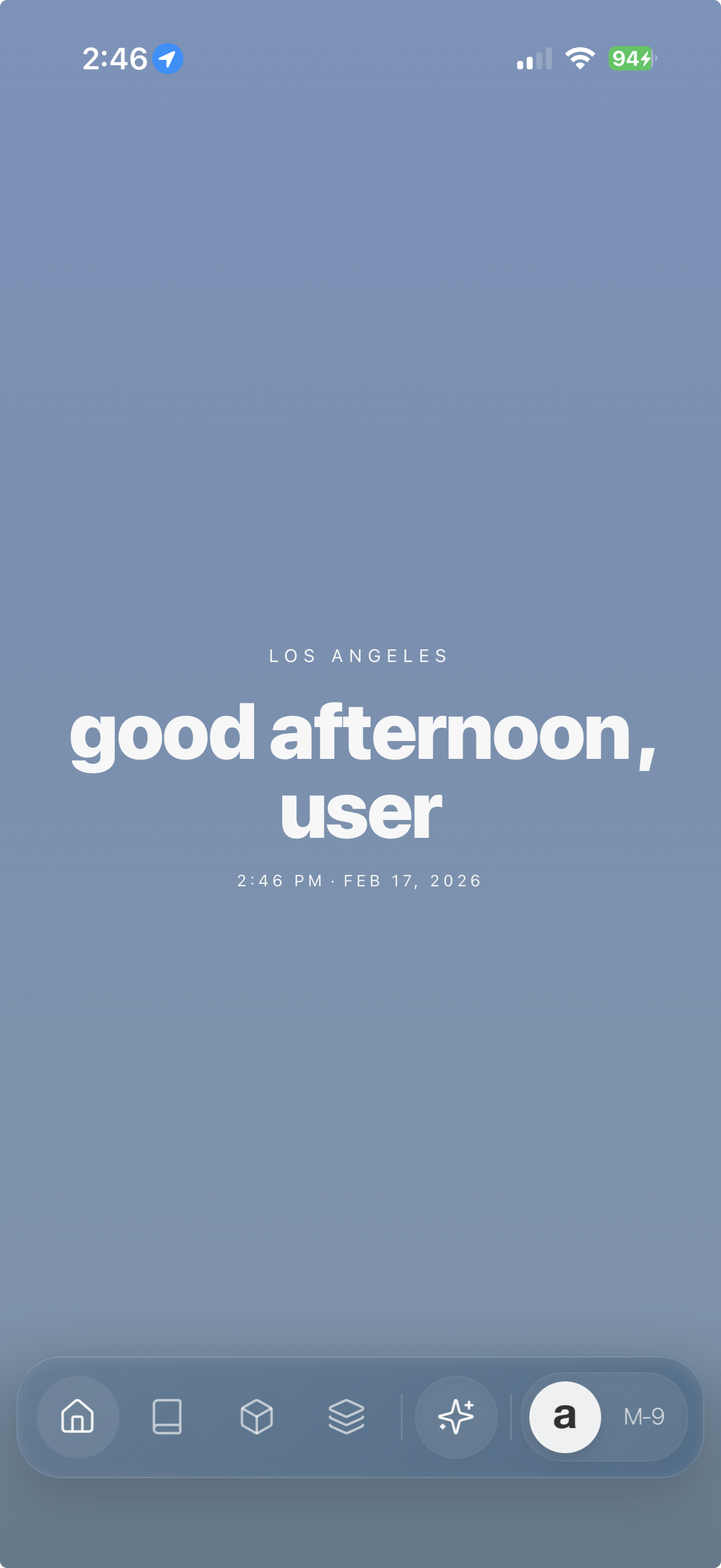 Light theme — weather-based palette